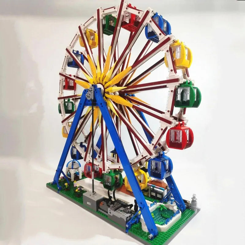 Mould King MOC Building Block Set: Motorized RC Ferris Wheel, Model K11006