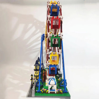Mould King MOC Building Block Set: Motorized RC Ferris Wheel, Model K11006