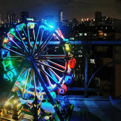 Mould King MOC Building Block Set: Motorized RC Ferris Wheel, Model K11006
