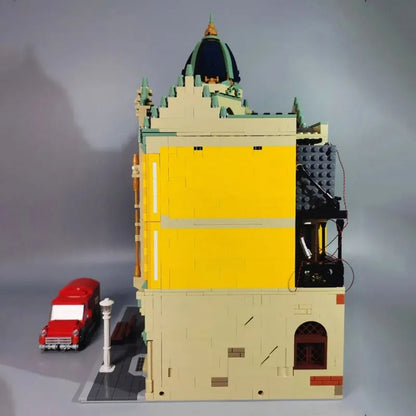 Mould King MOC Building Block Set: Experts Corner Post Office with Light, Model K16010