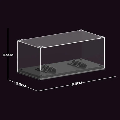 Mould King Building Block Set: Clear Display Box for Car Show Off Storage Case, Model 27000