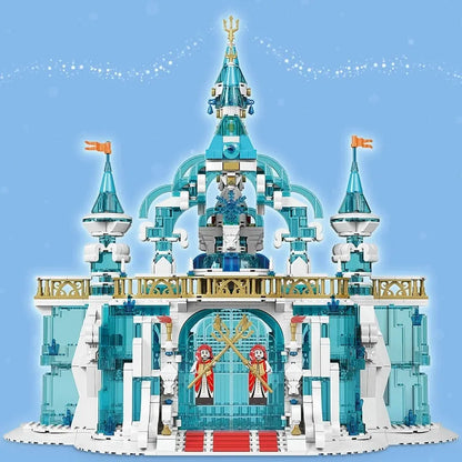 Mould King MOC Building Block Set: Princess Frozen Entrance Ice Castle