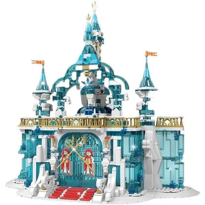 Mould King MOC Building Block Set: Princess Frozen Entrance Ice Castle