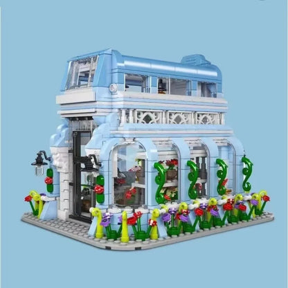 Mould King MOC Building Block Set: Botanical Garden With Lights, Model 16048