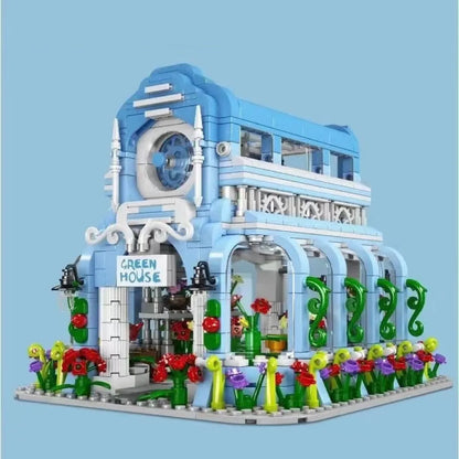 Mould King MOC Building Block Set: Botanical Garden With Lights, Model 16048