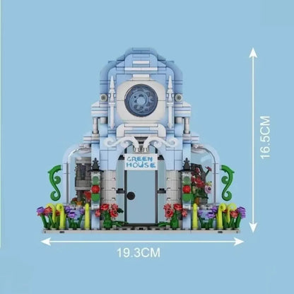 Mould King MOC Building Block Set: Botanical Garden With Lights, Model 16048