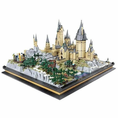 Mould King MOC Building Block Set: Harry Potter MOC Hogwarts Witchcraft School