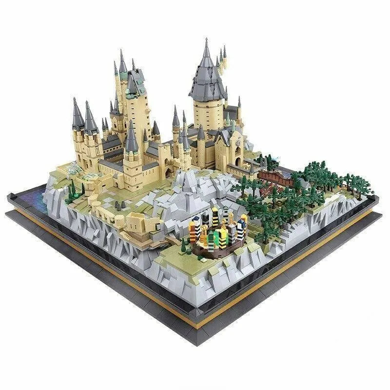 Mould King MOC Building Block Set: Harry Potter MOC Hogwarts Witchcraft School