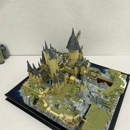 Mould King MOC Building Block Set: Harry Potter MOC Hogwarts Witchcraft School