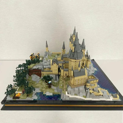 Mould King MOC Building Block Set: Harry Potter MOC Hogwarts Witchcraft School