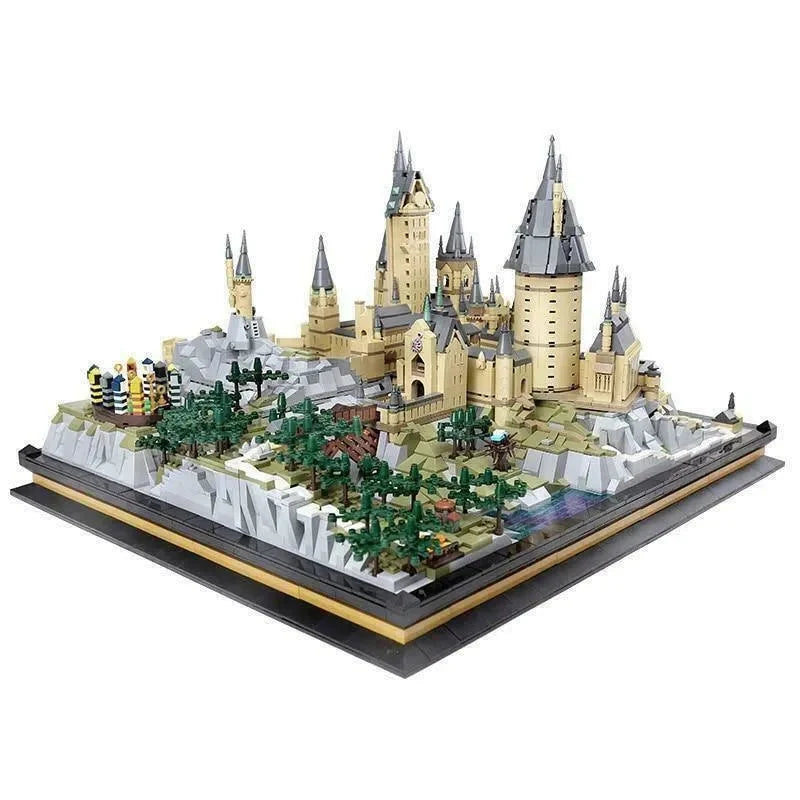 Mould King MOC Building Block Set: Harry Potter MOC Hogwarts Witchcraft School