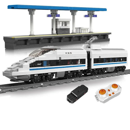 Mould King Motorized Building Block Set: High Tech RC CRH380A High Speed Train, Model K12021