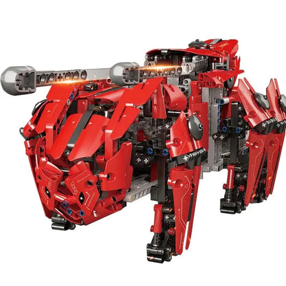 Mould King MOC Building Block Set: APP Motorized RC Walking Tank Robot, Model K20005