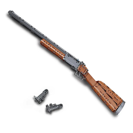 Mould King Building Block Set: Motorized Double-Barreled Shotgun, Model K14016