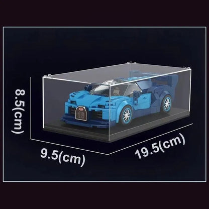 Mould King Building Block Set: Mini Bugatti Vision GT Sports Racing Car 27001, Model K27001