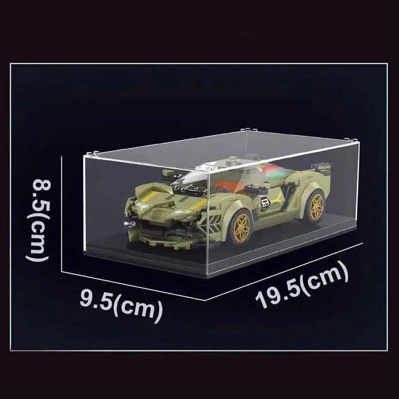 Mould King Building Block Set: Mini Lambo Sian Super Racing Sports Car 27003, Model K27003