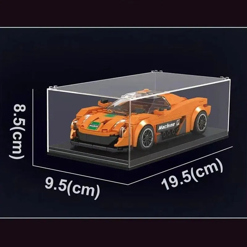 Mould King Building Block Set: Mini McLaren P1 Super Sports Racing Car 27004, Model K27004