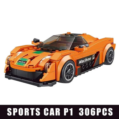 Mould King Building Block Set: Mini McLaren P1 Super Sports Racing Car 27004, Model K27004