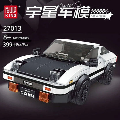 Mould King Building Block Set: Mini Super Ferrari 488 GTB Racing Sports Car 27006, Model K27006