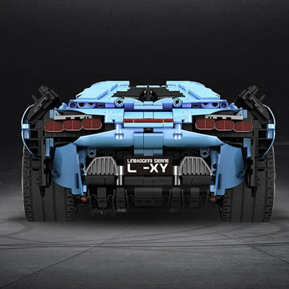 Mould King MOC Motorized Building Block Set: 13056 Roadster Lamborghini Hyper Racing Car