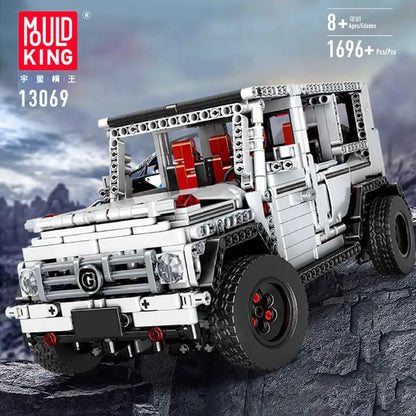 Mould King MOC Building Block Set: 13069 SUV Car G500 Off-Road AWD