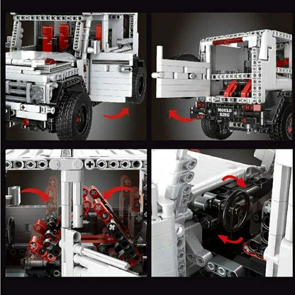 Mould King MOC Building Block Set: 13069 SUV Car G500 Off-Road AWD