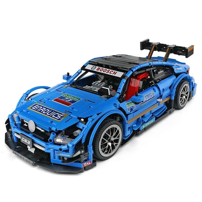Mould King MOC Motorized Building Block Set: 13073 RC Mercedes Benz AMG C63 Racing Car, Model K13073