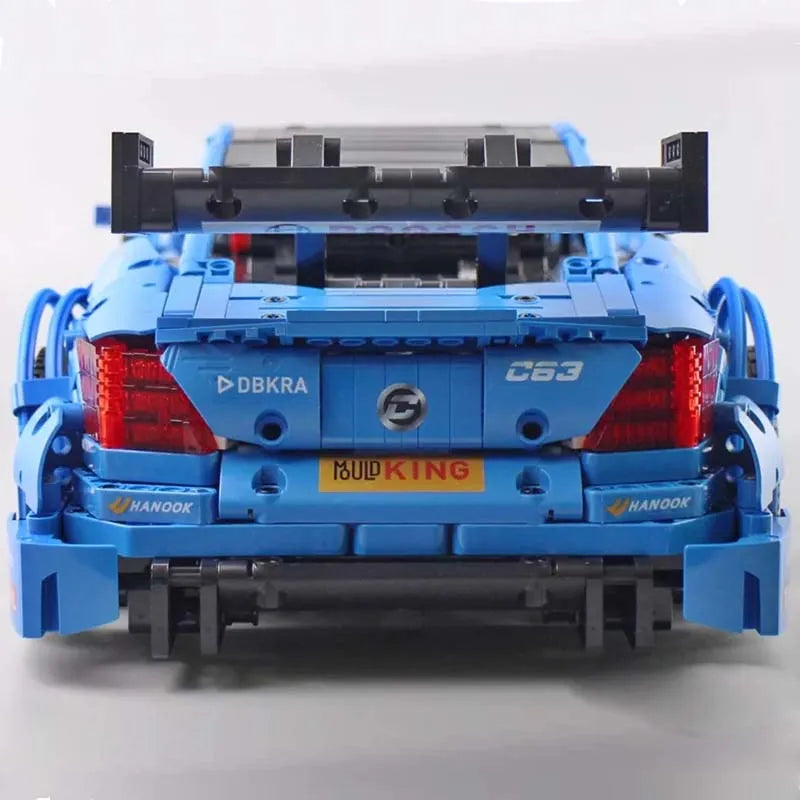 Mould King MOC Motorized Building Block Set: 13073 RC Mercedes Benz AMG C63 Racing Car, Model K13073