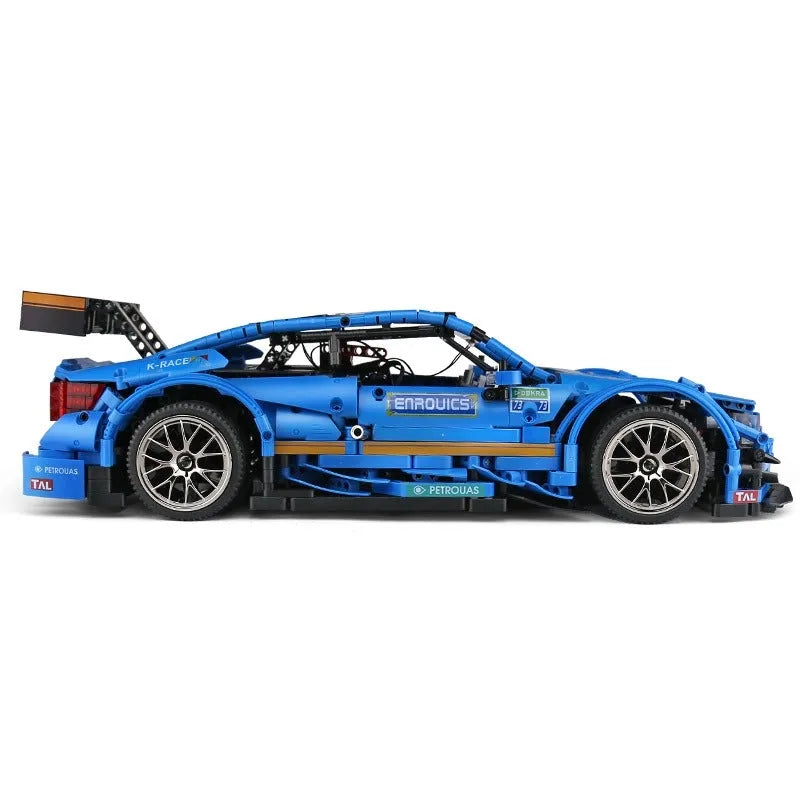 Mould King MOC Motorized Building Block Set: 13073 RC Mercedes Benz AMG C63 Racing Car, Model K13073