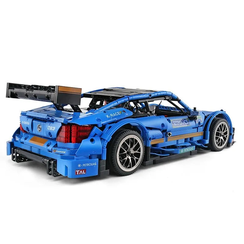 Mould King MOC Motorized Building Block Set: 13073 RC Mercedes Benz AMG C63 Racing Car, Model K13073