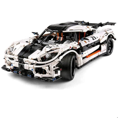 Mould King MOC Motorized Building Block Set: 13120 Supercar Koenigsegg One Racing Car