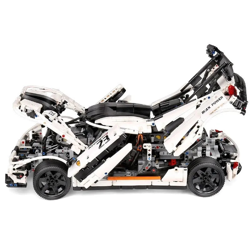 Mould King MOC Motorized Building Block Set: 13120 Supercar Koenigsegg One Racing Car