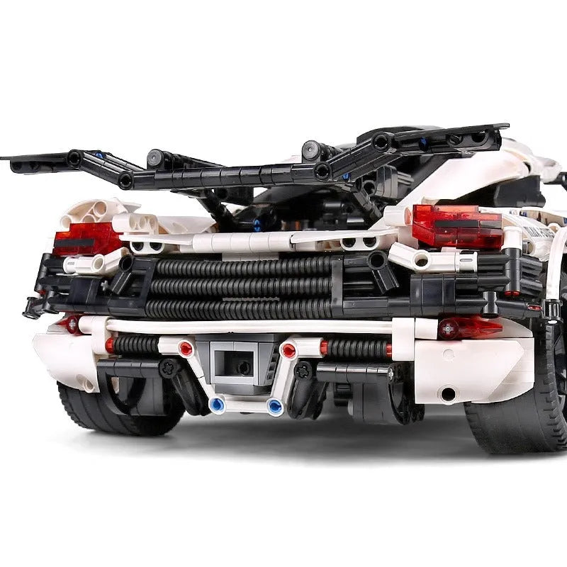 Mould King MOC Motorized Building Block Set: 13120 Supercar Koenigsegg One Racing Car