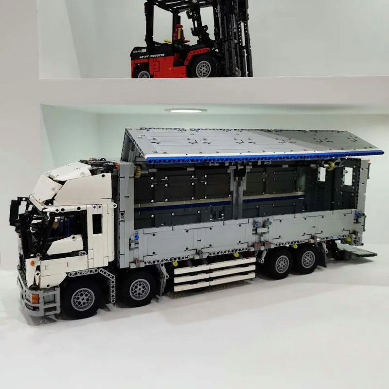 Mould King MOC Building Block Set: 13139 APP Motorized RC Heavy Wing Body Truck, Model K13139