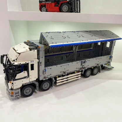 Mould King MOC Building Block Set: 13139 APP Motorized RC Heavy Wing Body Truck, Model K13139