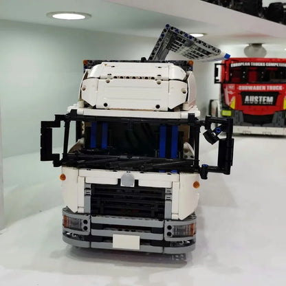 Mould King MOC Building Block Set: 13139 APP Motorized RC Heavy Wing Body Truck, Model K13139