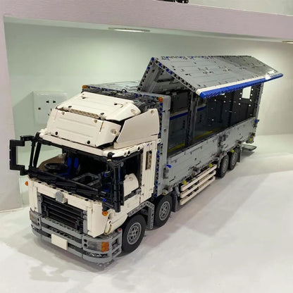 Mould King MOC Building Block Set: 13139 APP Motorized RC Heavy Wing Body Truck, Model K13139
