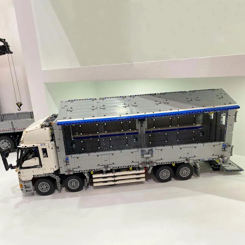 Mould King MOC Building Block Set: 13139 APP Motorized RC Heavy Wing Body Truck, Model K13139