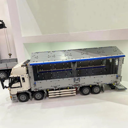 Mould King MOC Building Block Set: 13139 APP Motorized RC Heavy Wing Body Truck, Model K13139
