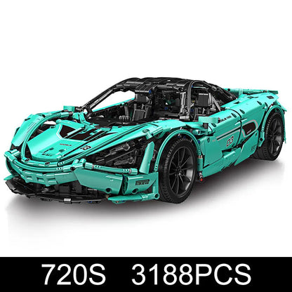 Mould King MOC Motorized Building Block Set: 13167 McLaren 720S Sport Racing Car