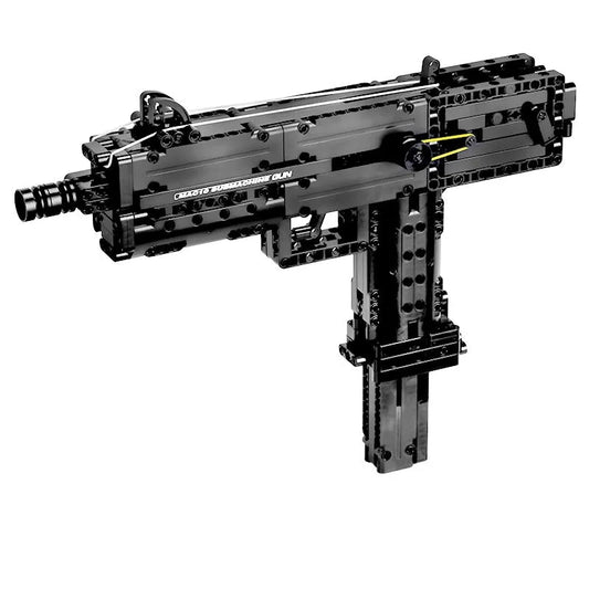 Mould King MOC Building Block Set: 14012 Military Ingram M10 submachine Gun, Model K14012