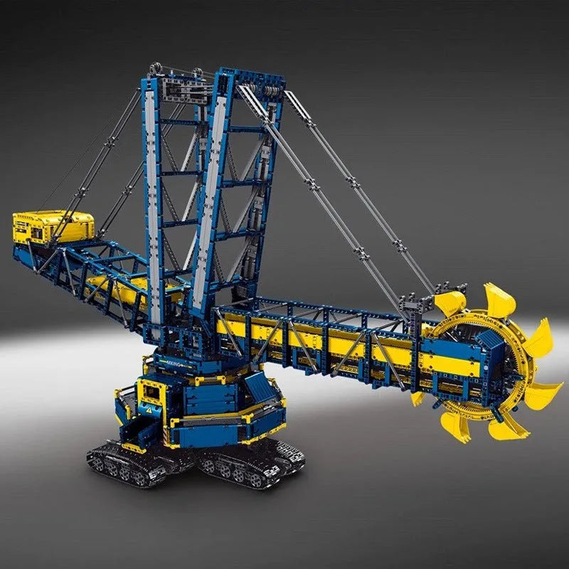 Mould King MOC Building Block Set: 17006 Motorized RC Bucket Wheel Excavator