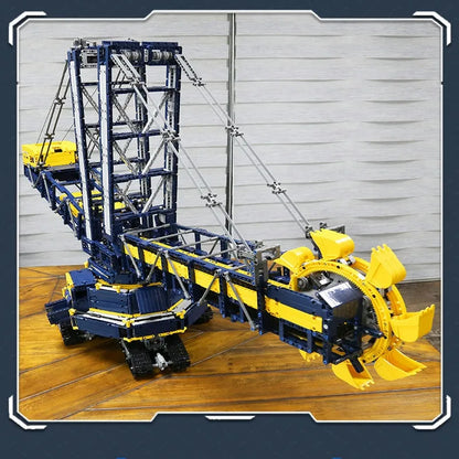Mould King MOC Building Block Set: 17006 Motorized RC Bucket Wheel Excavator