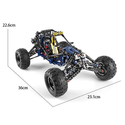 Mould King MOC Motorized Building Block Set: 18018 RC APP Lightning Buggy Truck, Model K18018