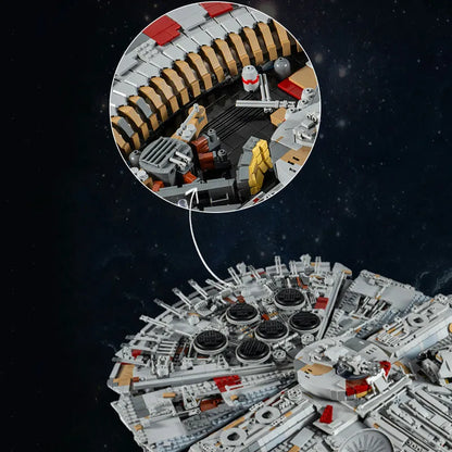 Mould King MOC Building Block Set: 21026 UCS Star Wars Millennium Falcon MK2