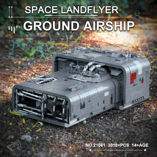 Mould King MOC Building Block Set: 21061 Star Ship A-A4B Landflyer Spacecraft