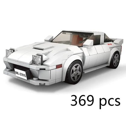 Mould King MOC Building Block Set: 27015 Mini Mazda RX-7 Supercar Sports Car, Model K27015