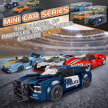 Mould King MOC Building Block Set: 27016 Mazda RX-7 Mini Racing Supercars, Model K27016