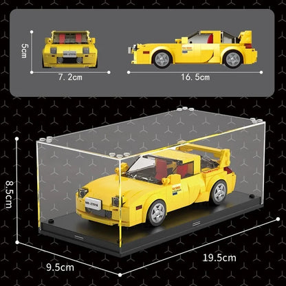 Mould King MOC Building Block Set: 27016 Mazda RX-7 Mini Racing Supercars, Model K27016