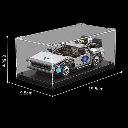 Mould King MOC Building Block Set: 27019 Mini Delorean-12 Time Car, Model K27019
